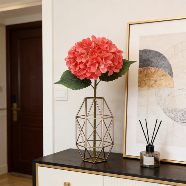 Artificial Lollipop Hydrangea Decor,Realistic Multicolor Fake Flowers Low Maintenance,Versatile Decor for Hotel Auditorium Wedding Scene Landscaping Curb Home Office Party Housewarming Favors