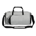 thumbnail image 1 of Bolso del gimnasio de los deportes del compartimiento de los zapatos con el bolsillo separado mojado seco para los hombres y las mujeres, bolso de la yoga del bolso, 1 of 5