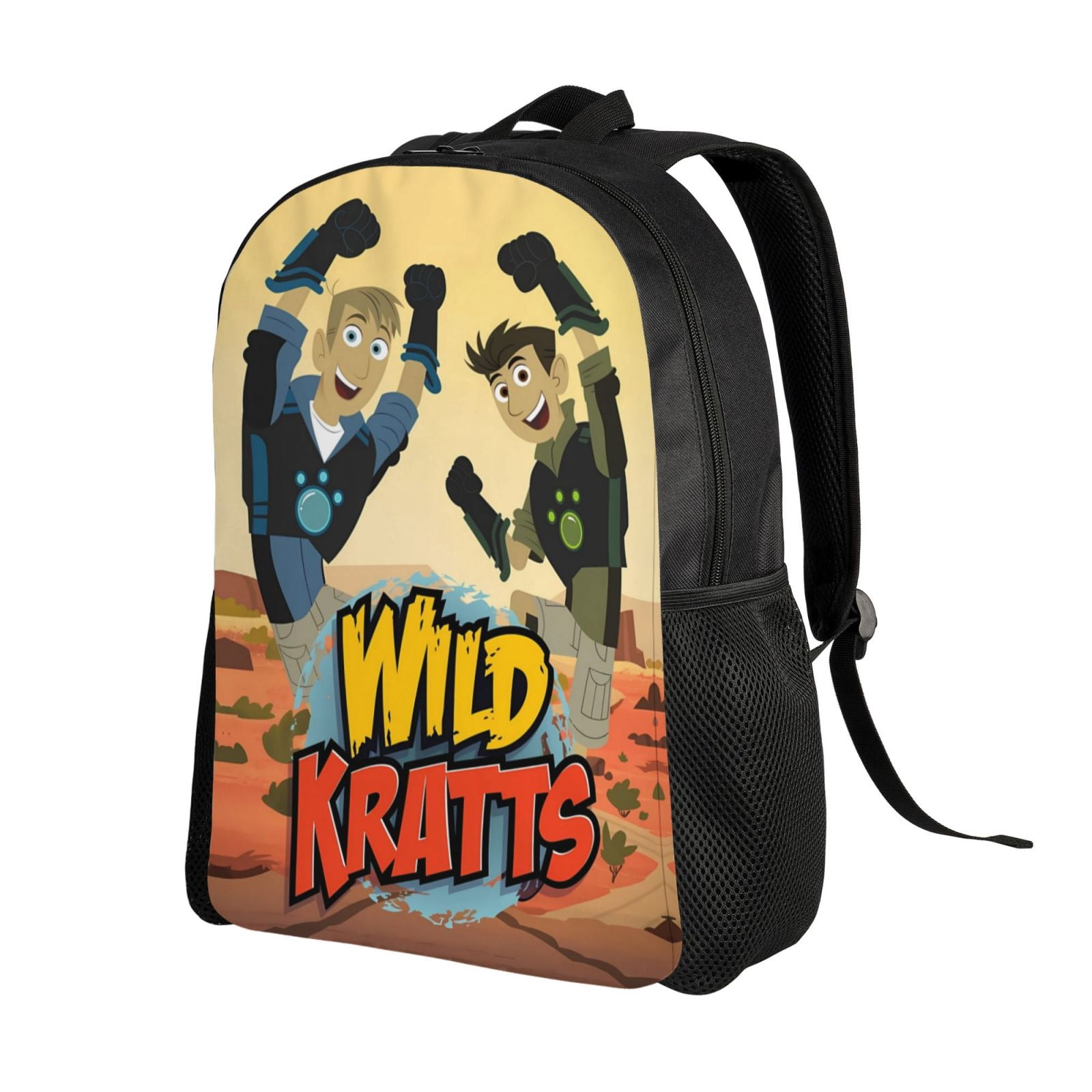 Wild Kratts Backpacks For Men Women Book Bag Travel Hiking Camping Work