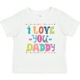 thumbnail image 3 of Inktastic Fathers Day I Love You Daddy Boys or Girls Baby T-Shirt, 3 of 5