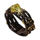 thumbnail image 2 of Fiudx Ofertas relampago Anillo con incrustaciones de joyería de dos colores con personalidad de moda, regalo de joyería, 2 of 2