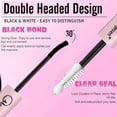 thumbnail image 6 of Strong Hold Lash Glue 2 in 1 Lash and Seal Eyelash Adhesive Long Lasting Waterproof Black White Lash Glue for Cluster Lashes and DIY Extensions, 6 of 8
