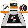 thumbnail image 3 of Galileo Home Golf Net Golf Training Aids Home Driving Range with Target and Carry Bag, 3 of 6