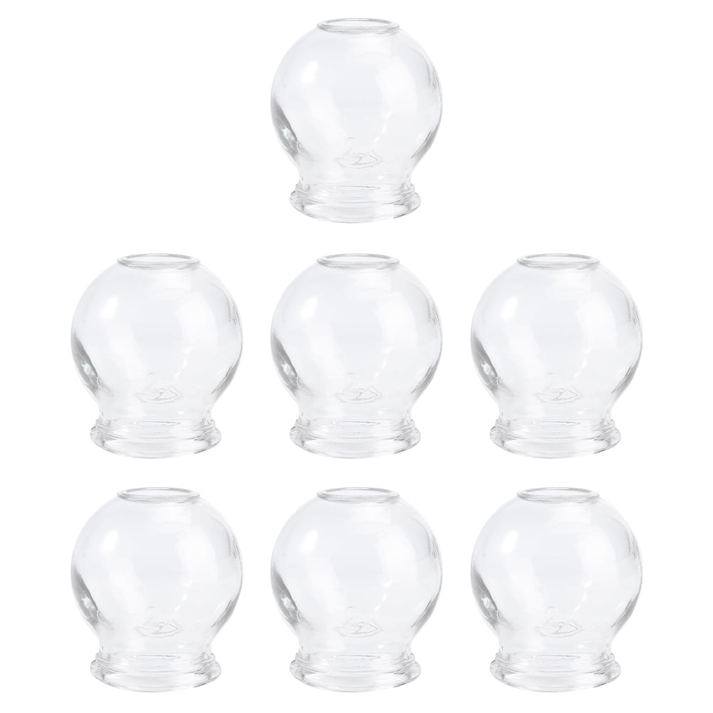 7Pcs Cupping Glass Chinese Vacuum Cupping Therapy Device Useful Body Care Tools
