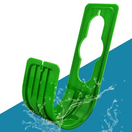 

Alexsix Hose Water Pipe Holder Hanger Wall Mounted Outdoor Watering Storage Plastic Hook Rack(Green)