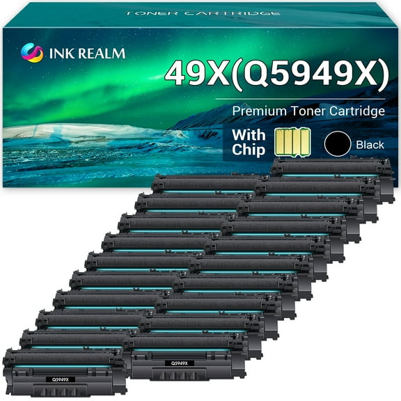 Cool Toner Compatible Toner Replacement for HP 49X Q5949X LaserJet 1320 1320N 1320TN 1320NW 3390 3392 Printer Ink Black, 20-Pack