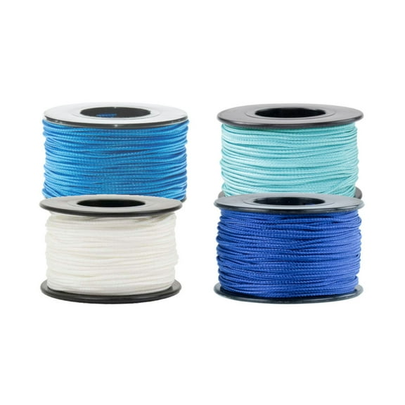 PARACORD PLANET Micro Cord Multi Packs - 125 Foot Spool Kits in a Variety of Colors - Strong Durable Cord for Smaller Crafting Projects - Made in the USA