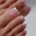 thumbnail image 1 of Uñas de punta cuadrada reales curables con lámpara BtartBox Presiona On Uñas, 1 of 7