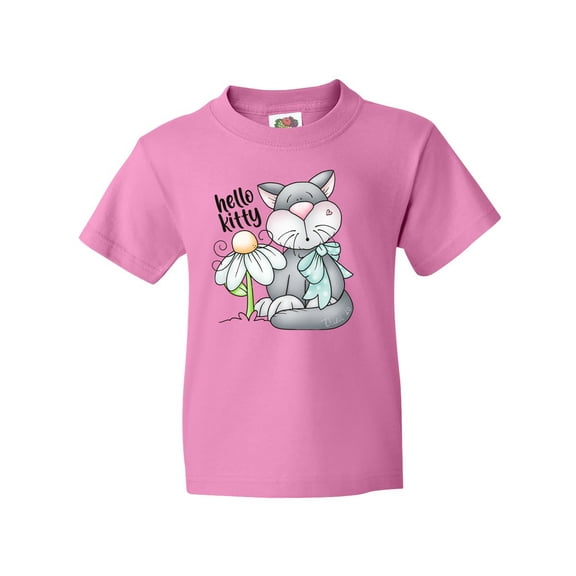 Inktastic Hello Kitty Cat Youth T-Shirt