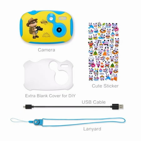 Kid Children 1.44 inch Digital Camera Mini Video HD Camera Recorder Camcorder for Children Toys Gift,