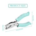thumbnail image 4 of 6mm Single Hole Punch for Paper and Card, DIY Crafts(Green), 4 of 5