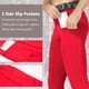 thumbnail image 3 of Pantalones de compresión Queerier Athletic para hombre, paquete de 3, 3 of 6