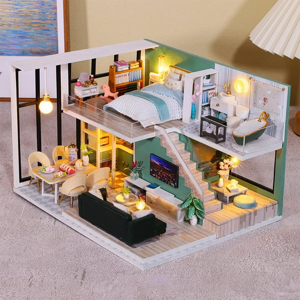 Miniature hotsell dollhouse making