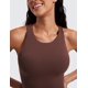 thumbnail image 4 of Musculosa CRZ YOGA Butterluxe de Cuello Alto Taupe XXS, 4 of 6
