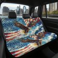 thumbnail image 7 of FUIALDOLG Watercolor Eagle Back Seat Covers with SUV Car, Dustproof Easy to Install Rear Bench Seat Cover(2 Piece), 7 of 7