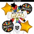 thumbnail image 2 of 2024 Way to Go Grad! Graduation Balloons Bouquet Kit - Congrats Grad Party Decor Decoration Supplies, 2 of 13