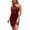 Wine, variant on Vedolay Dress Women's Formal Dresses Short Sleeve V-Neck Dress with Pockets, L