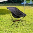 thumbnail image 2 of Silla plegable para acampar Sharpla silla de playa plegable resistente para barbacoa pesca en el jardín Negro, 2 of 8