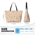 thumbnail image 4 of Fotbe Red Wine Bolsa de Viaje para Playa - Resistente al Agua, Bolsa Tote de Gran Capacidad y Ligera con 7 Bolsillos para Mujeres y Hombres, 4 of 7