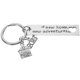 thumbnail image 3 of Stainless Steel Home Keychain Unique Housewarming Gift Key Ring for Adventures Practical Bag Ornament Durable Keepsake for Homeowners Moving, 3 of 4