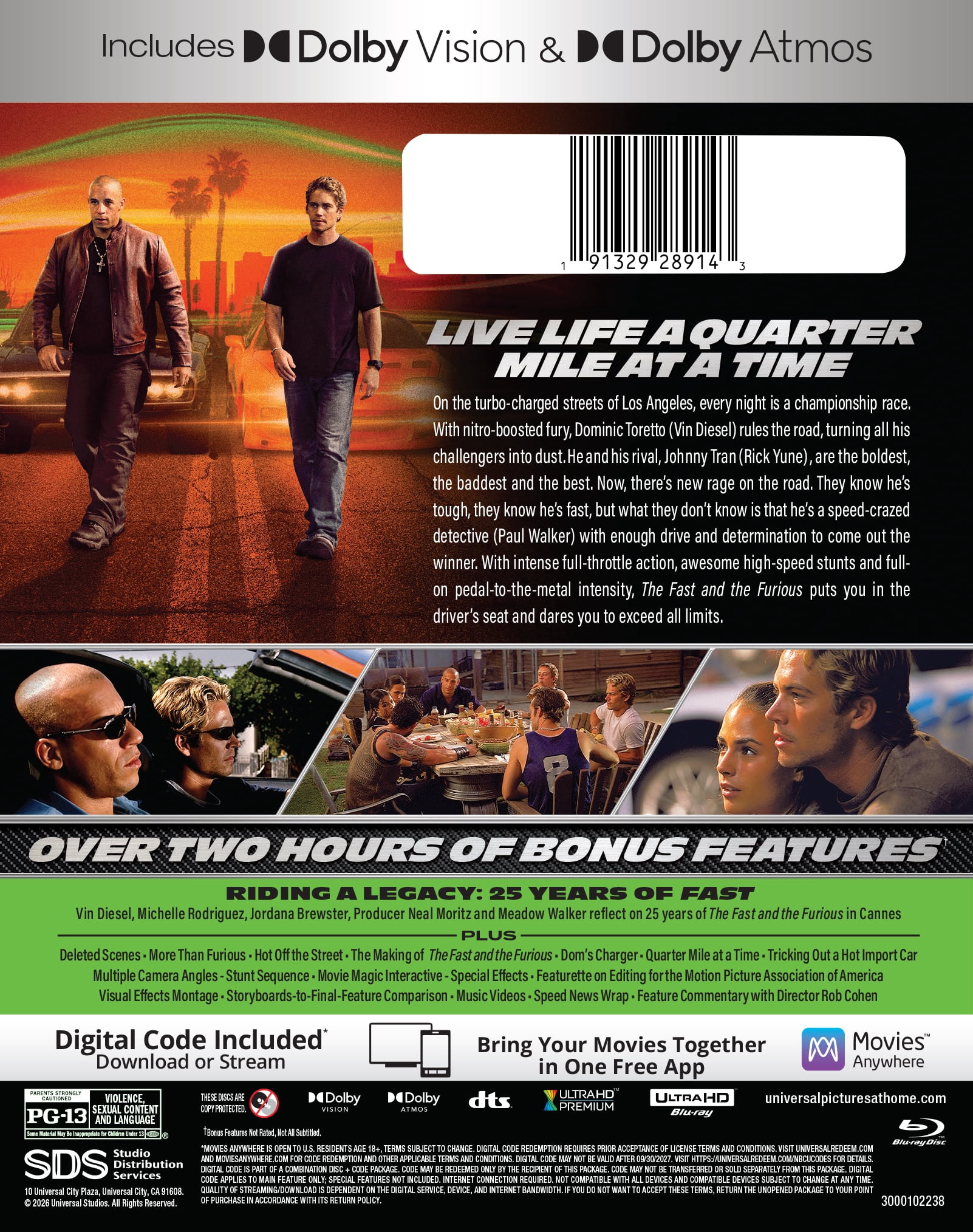 The Fast and the Furious (25th Anniversary Edition)