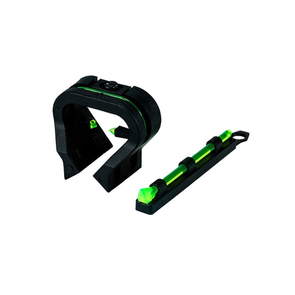 HIVIZ TriViz Front & Rear Shotgun Sight Set for turkey or deer hunting.