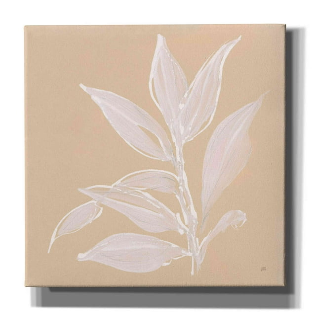 Epic Graffiti 'Leaf Study I' by Chris Paschke, Giclee Canvas Wall Art, 26"x26"