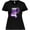 AB-Black, variant on Inktastic Alzheimers Awareness I Wear Purple for My Mom Women's Plus Size T-Shirt