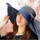 thumbnail image 3 of Women's Party Hat Party Street Holiday Bow Solid Colored Light Blue Beige Hat White Pink Fall Winter, 3 of 5