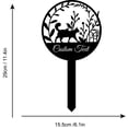 thumbnail image 5 of Custom Cat with Stakes Garden Sign,Pet Grave Markers, Personalized Cat Memorial Stake, Remembrance Stake, Custom Garden Name, 5 of 6