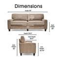 thumbnail image 2 of Serta Collection RTA Palisades Canapé 78 Pouces en Beige Flagstone, 2 of 13