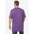thumbnail image 3 of KingSize Men's Big & Tall Shrink-Less Lightweight Longer-Length Crewneck T-Shirt, 3 of 6