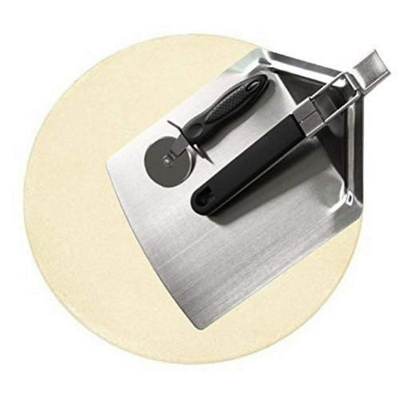 Fuego FEAPZ1 Pizza Stone Kit, Tan