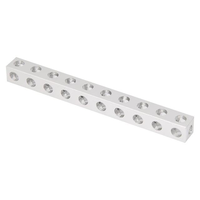 310600100080 Poutre Carrée 10 Trous Robotique Partie de Structure Accessoire 8 x 8 x 80mm