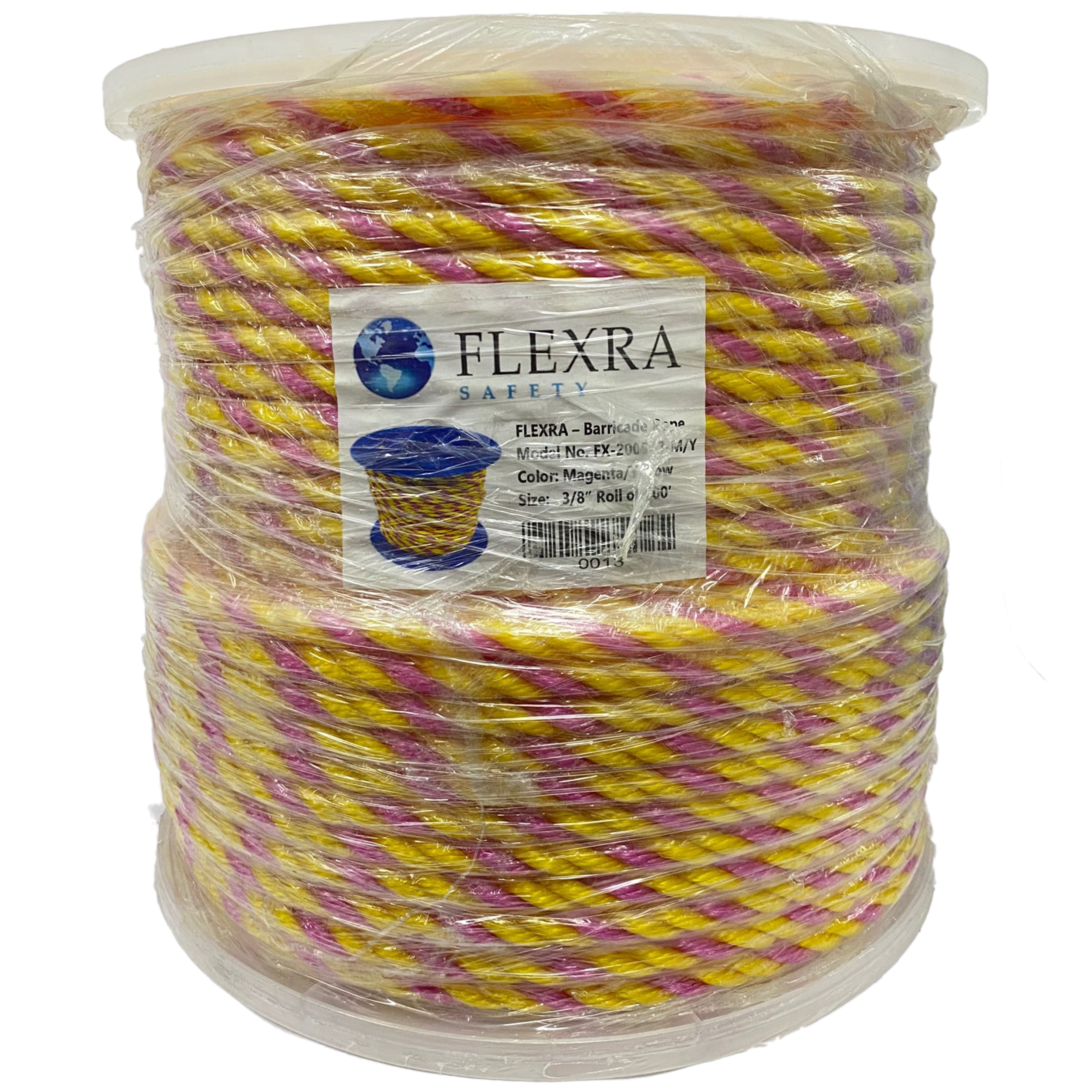 Magenta Yellow Barrier Rope - Walmart.com