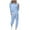 Blue, variant on Fashion 2 Piece Sets for Women,Women Spring 2 Piece Lounge Outfit Long Sleeve Tops High Waisted Jogger Pants Set Spring Travel Clothes Tracksuit My Items