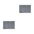 thumbnail image 1 of kurtrusly Table Tapis de Salle à Manger Place Chauffage-Résistance Exécution Fine Anti-Glissant Style Simple Polyvalent Gris Lavable 2Set, 1 of 6