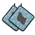 thumbnail image 1 of Carolines Treasures BB3563PTHD Hiver Flocon de Neige Puli Paire de Porte-Pot, 1 of 3