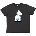 thumbnail image 3 of Inktastic Fluffy Butt Westie Youth T-Shirt, 3 of 5