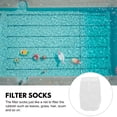 thumbnail image 4 of 30Pcs Pool Skimmer Socks Elastic Filters Swimming Pool Garbage Filter Bag White, 4 of 9