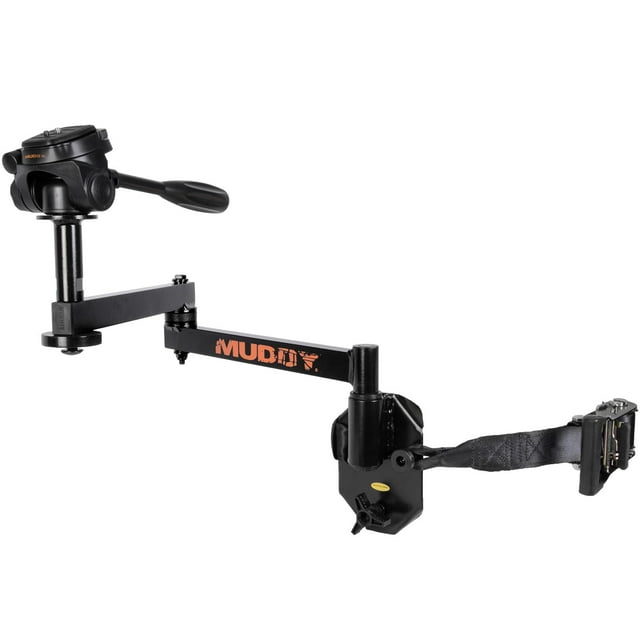 Brazo para cámara MUDDY Hunt, duro, compacto, duradero, aluminio, 24 cm, parte trasera