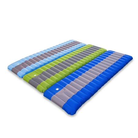 Inflatable Camping Mat Air Sleeping Pad With Built In Foot Pump