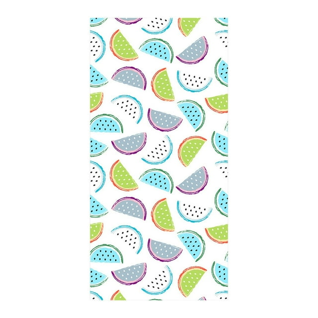 Microfiber Beach Towel 75X150Cm 280G Lightweight Quick Dry Sandproof Large Towel For Pool Travel Yoga Camping With Summer Watermelon Pattern Design