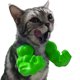 thumbnail image 1 of Brazo Del Cuello Con Gato Muscular 3D Impreso Cosplay Disfraz () Verde, 1 of 9