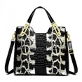 thumbnail image 4 of Bolso de mano de piel de alta calidad para mujer, de diseñador de marca, para boda, tipo mensajero, para hombro, grande, para oficina, 4 of 5