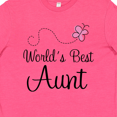 thumbnail image 4 of Inktastic World's Best Aunt Youth T-Shirt, 4 of 5