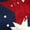 #2_Blue, variant on Summer Patriotic Shorts for Men Independence Day Bermuda Shorts Usa Flag Star Sweatpants Lace-Up Elastic Waist Beach Shorts Athletic-Fit Pants with Pockets