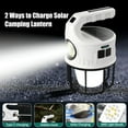 thumbnail image 2 of KUTGY Solar Camping Lantern Lamp Rechargeable Flashlight Emergency Light, 2 of 10