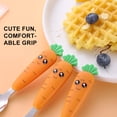 thumbnail image 3 of Toddler Utensils, Kids Spoons and Forks Self-Feeding, Stainless Steel, 3 of 5
