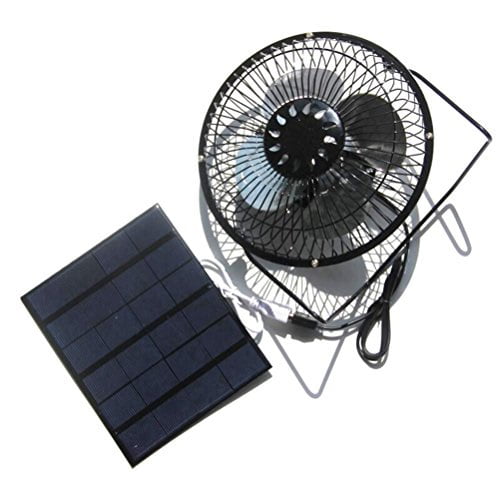 Vorcool Solar Powered Usb Fan 6 Inch Desktop Usb Fan Outdoor Home